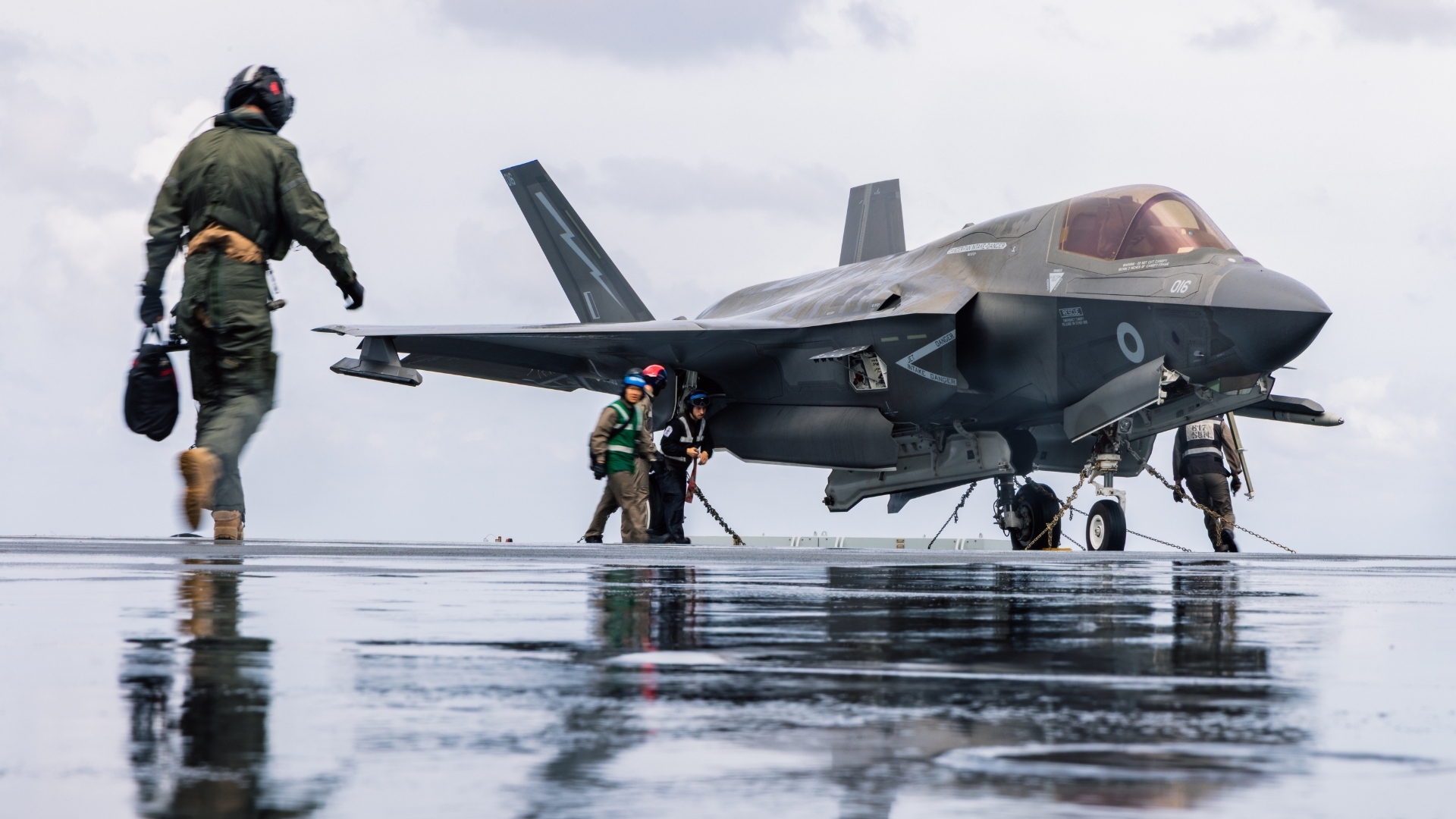 UK F-35 Pilot